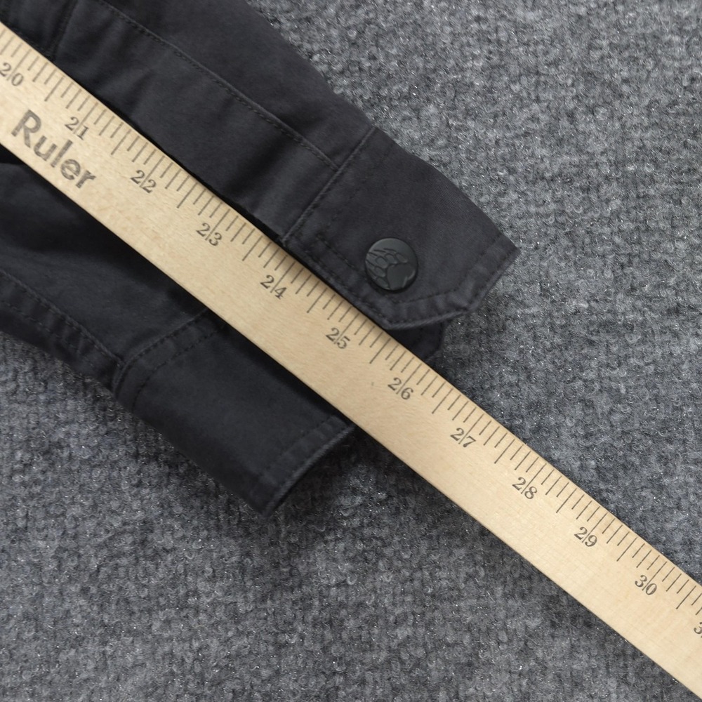 Men's Black Button-Up Shirt - Picture 11 of 11